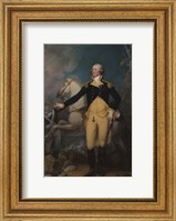 Framed General George Washington after the Battle of Assunpink Creek