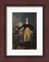 Framed General George Washington after the Battle of Assunpink Creek