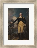 Framed General George Washington after the Battle of Assunpink Creek