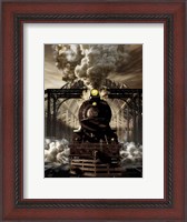 Framed Industrial age of Steam Engine