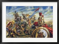 Framed Alexander the Great Generals