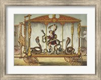 Framed Snake Wagon, circa 1874