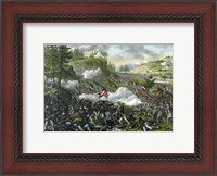 Framed Battle of Chickamauga, September 19-20, 1863