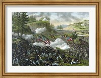 Framed Battle of Chickamauga, September 19-20, 1863