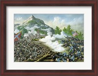 Framed Battle of Kennesaw Mountain, June 27, 1864