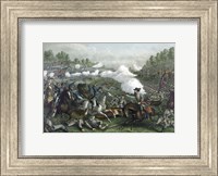 Framed Third Battle of Winchester, September 19, 1864