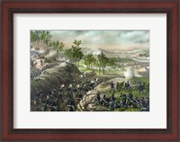 Framed Battle of Resaca, May 13-16, 1864