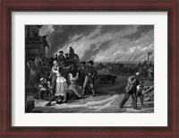 Framed Brigadier General Thomas Ewing of the Union Army evicts Missouri settlers, 1863