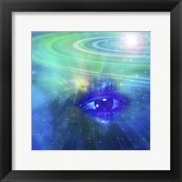 Framed God's Eye in Vivid Universe