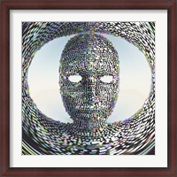 Framed Prismatic Face Mask