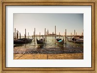 Framed Venice Gondolas