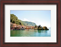 Framed Lake Como Village I