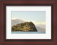 Framed Lake Como Headland