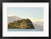Framed Lake Como Headland