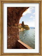 Framed Lake Como Archway