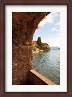 Framed Lake Como Archway