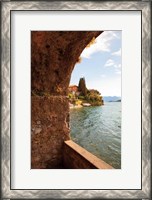 Framed Lake Como Archway