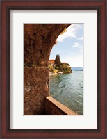 Framed Lake Como Archway