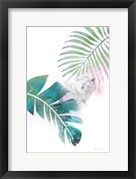 Framed Tropical Floral II