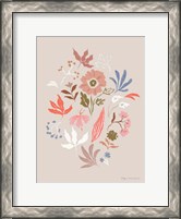 Framed Fleurette I