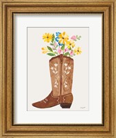 Framed Western Cowgirl Boot VI