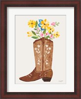 Framed Western Cowgirl Boot VI
