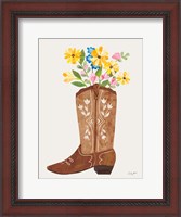 Framed Western Cowgirl Boot VI