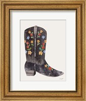 Framed Western Cowgirl Boot III