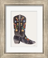 Framed Western Cowgirl Boot III