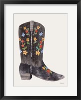 Framed Western Cowgirl Boot III