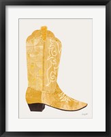 Framed Western Cowgirl Boot I