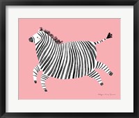 Framed Zebra