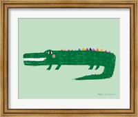 Framed Crocodile