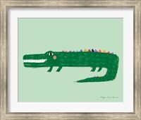 Framed Crocodile