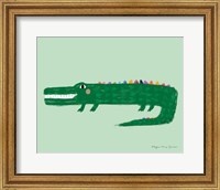 Framed Crocodile