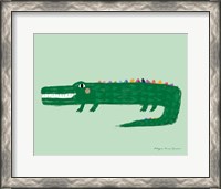 Framed Crocodile