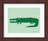 Framed Crocodile