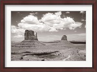 Framed Monument Valley IV Sepia