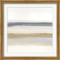 Framed Gray and Sand II