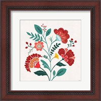Framed Floral Style III