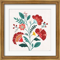 Framed Floral Style III