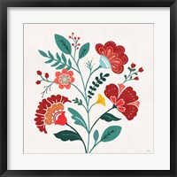 Floral Style III Framed Print