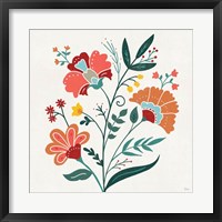 Floral Style II Framed Print