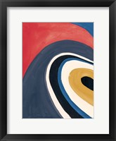 In the Groove I Retro Framed Print