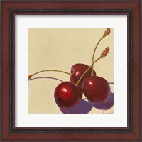 Framed Cherry Trio