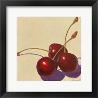 Framed Cherry Trio