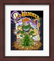 Framed 9LB Hammer