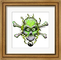 Framed Rasta Skull v2