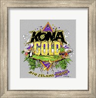Framed Kona Gold