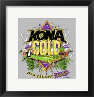 Framed Kona Gold